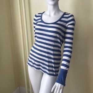 Am Eagle striped thermal top - L